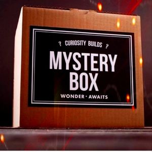 BigishMedium size box of new and like new women's apparel and shoes.